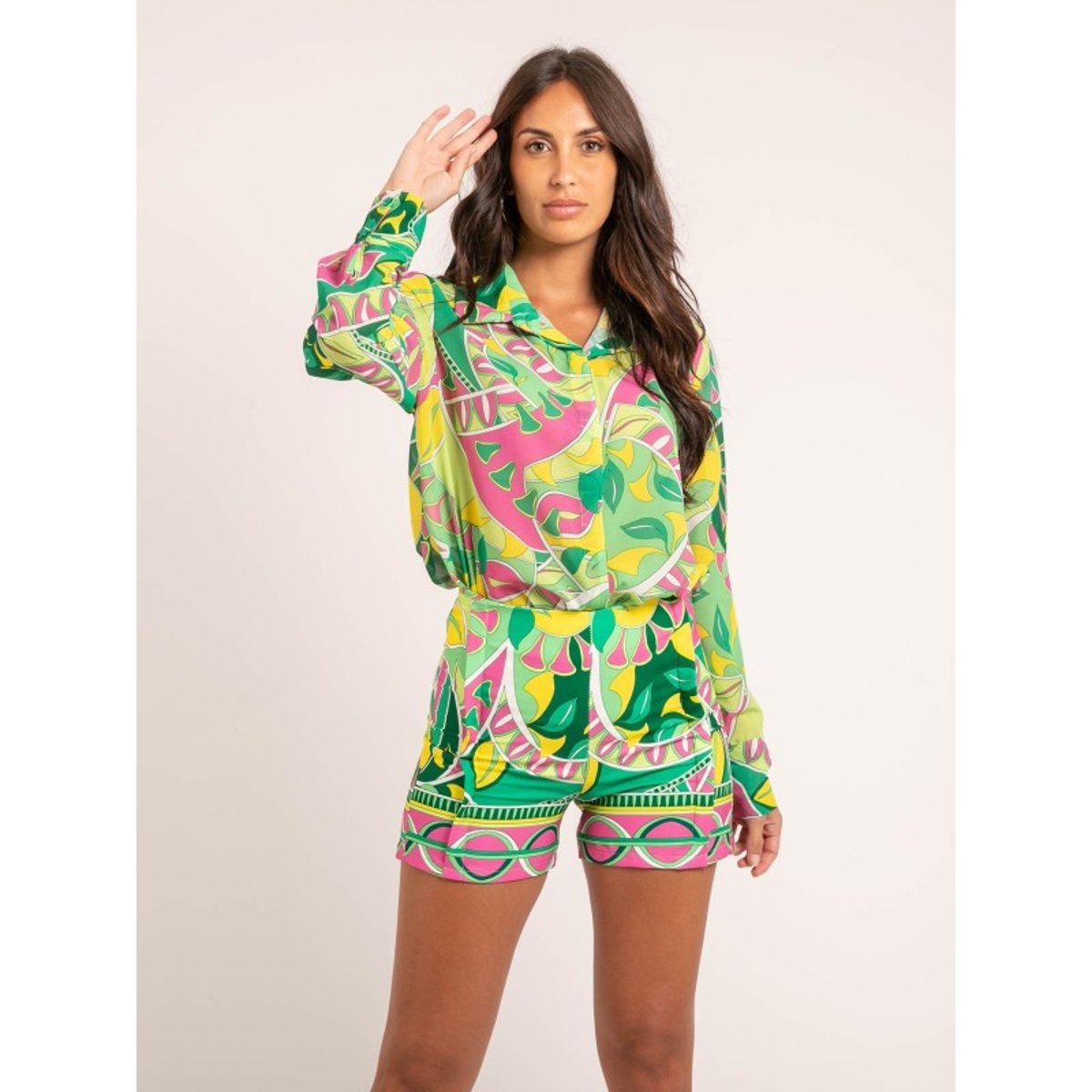 Short Motifs Xeriane vert, DONA LISA