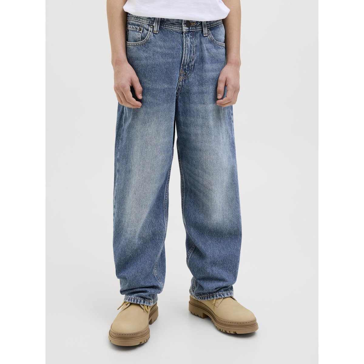 Jean Baggy Fit blue denim, JACK & JONES JUNIOR