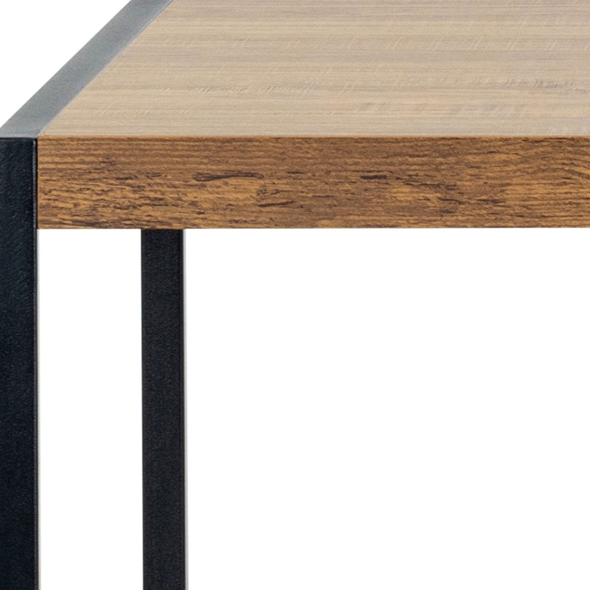 Ensemble table de bar pour 4 personnes en bois et métal H105cm- SKAL bois clair, DRAWER