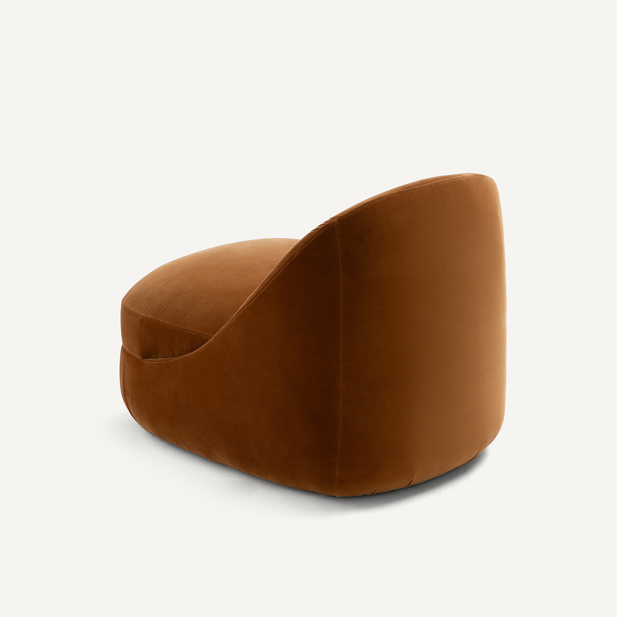 Sillón de terciopelo, AKENA caramelo, AM.PM