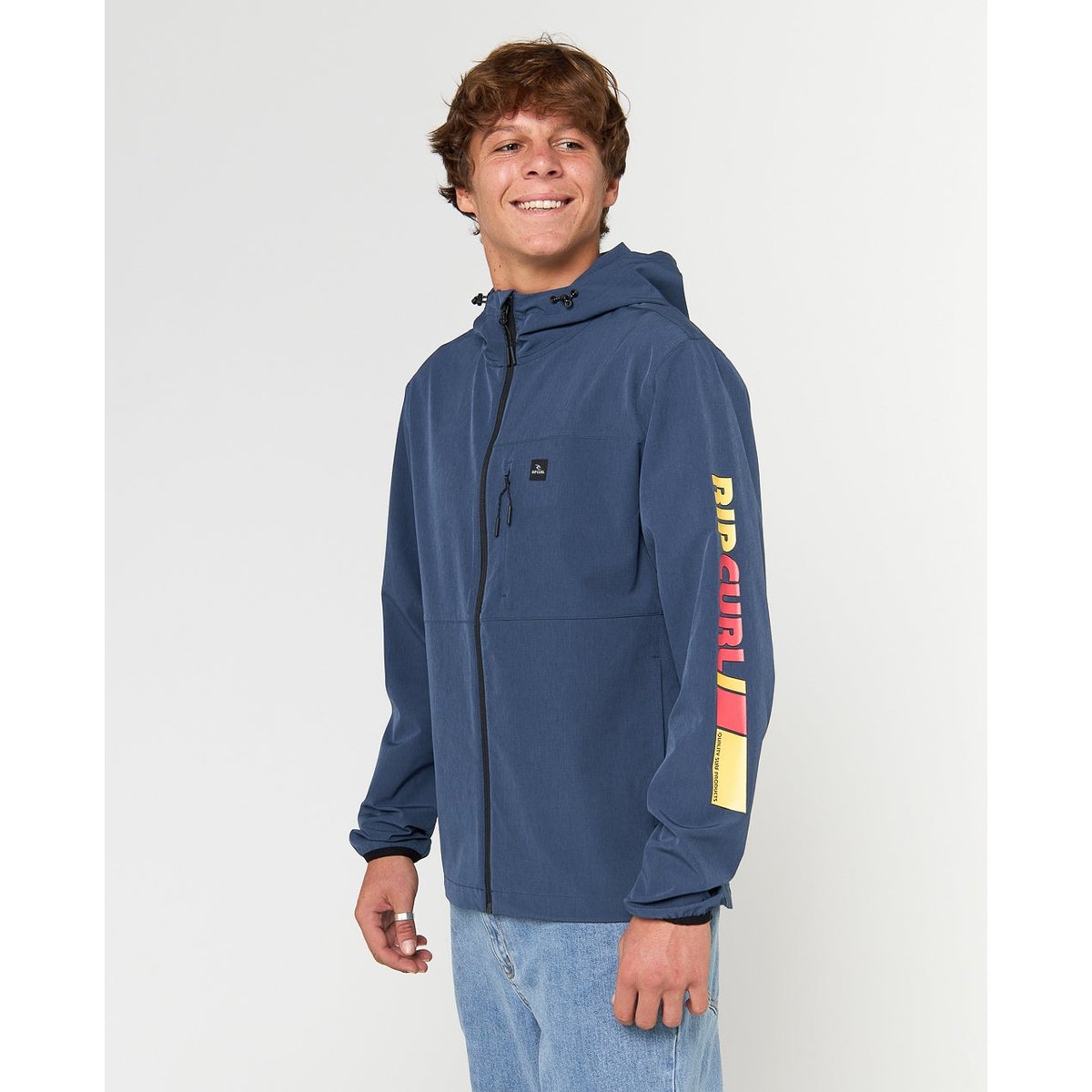 Veste MAIN PEAK CLASSIC SURF washed navy, RIP CURL