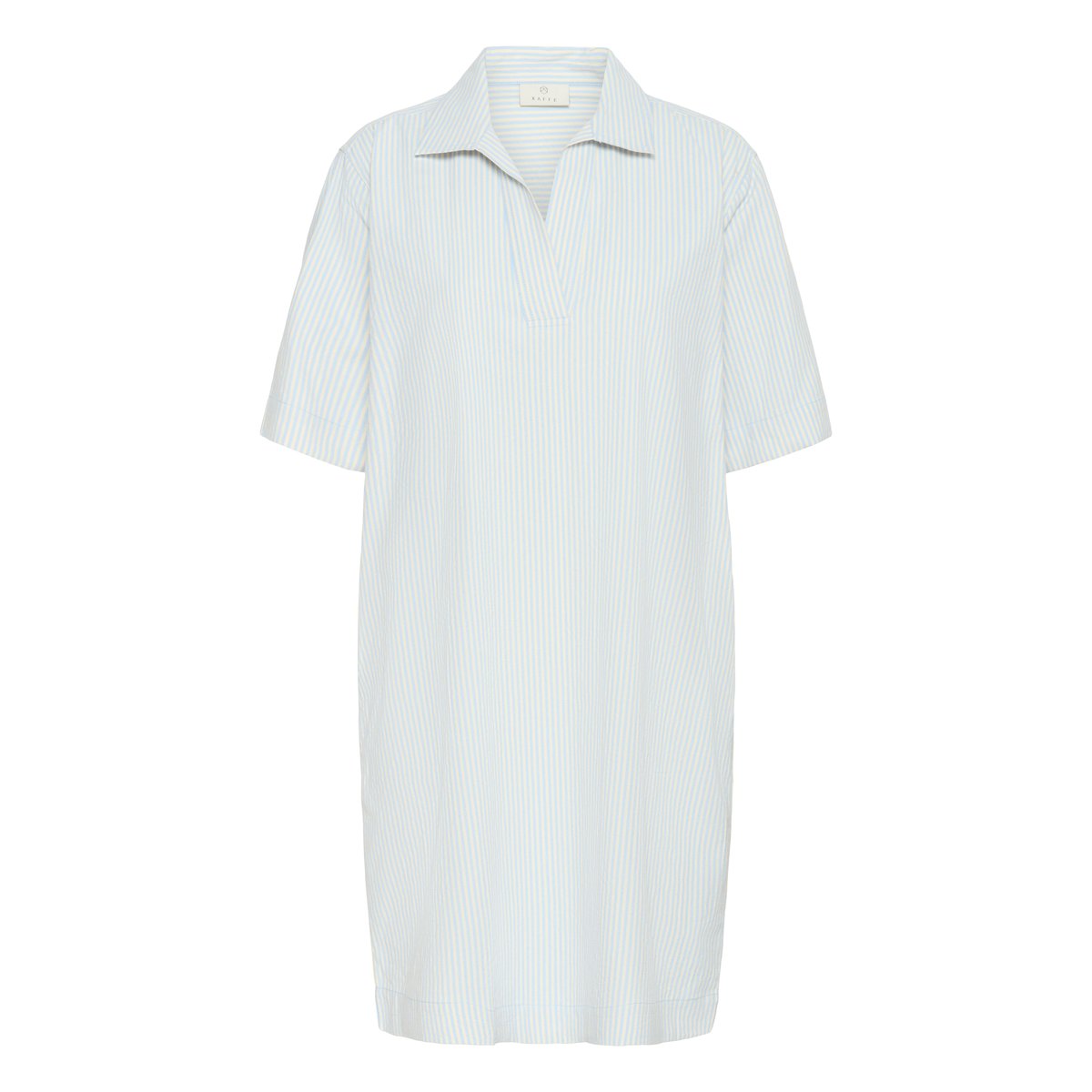 Dress bleu nantucket breeze/blanc stripe, KAFFE