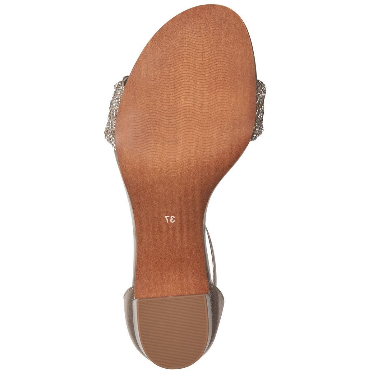 Sandale talon bloc multicolore gris platine, MARCO TOZZI