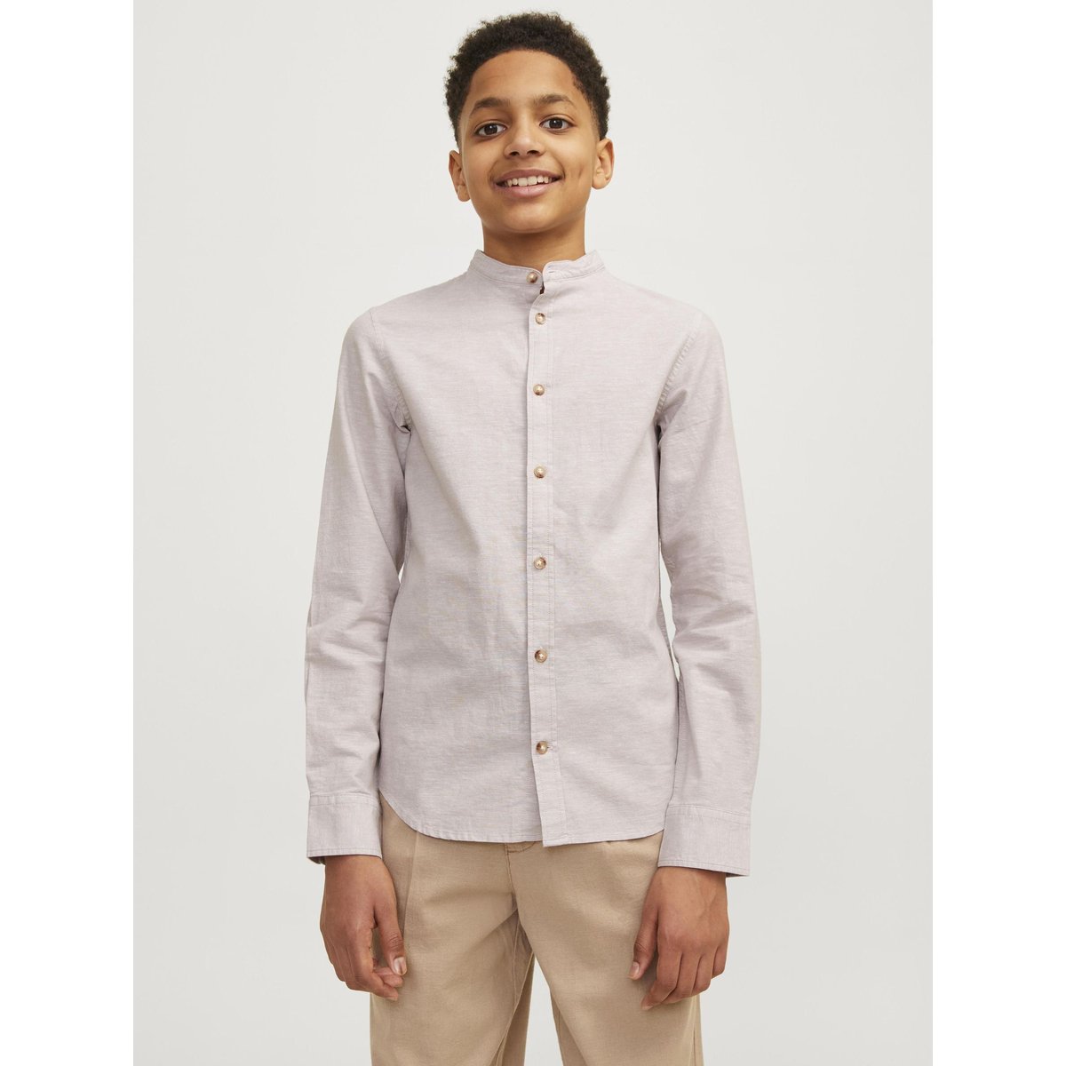 Chemise à boutons JACK & JONES JUNIOR crockery, JACK & JONES JUNIOR