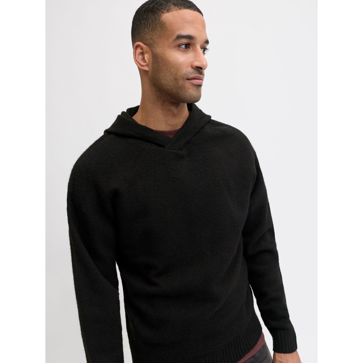 Capuche noire - black, JACK & JONES