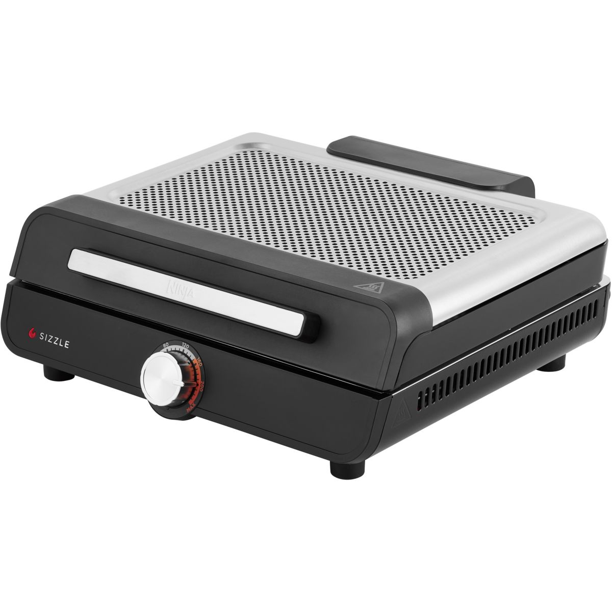 Plancha électrique GR101EU grill/plancha à poser, 34x34 cm couleur unique, NINJA