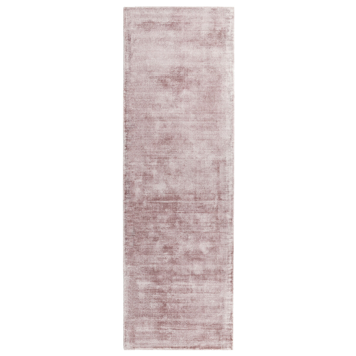 Distressed Hand Woven Viscose Runner Rug - 240x66cm purple, SO'HOME