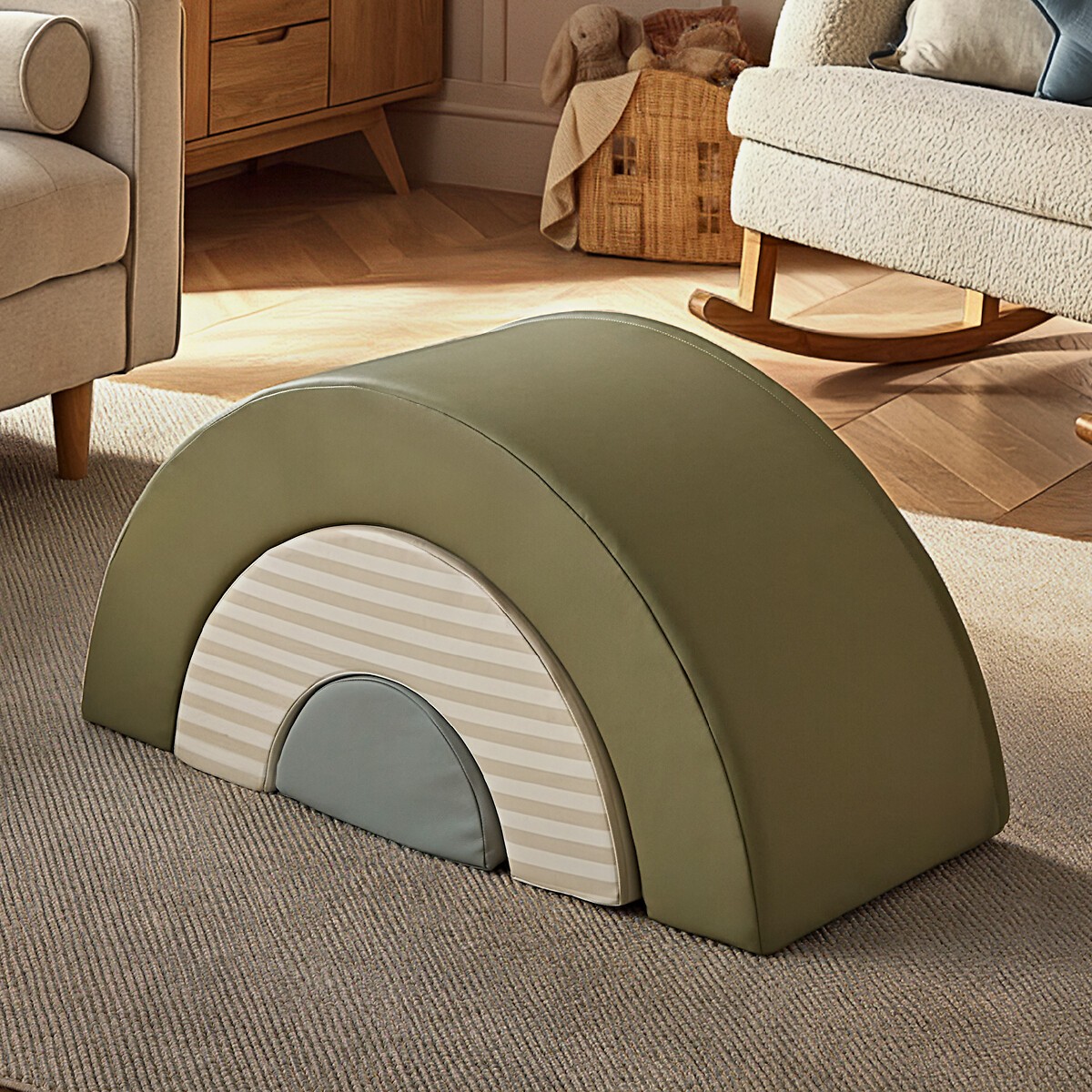 Soft Play 3-Piece Arch Set green, CUDDLECO