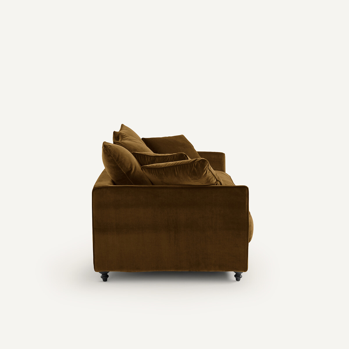 Omvormbare compacte zetel in fluweel, Lazare brons, AM.PM
