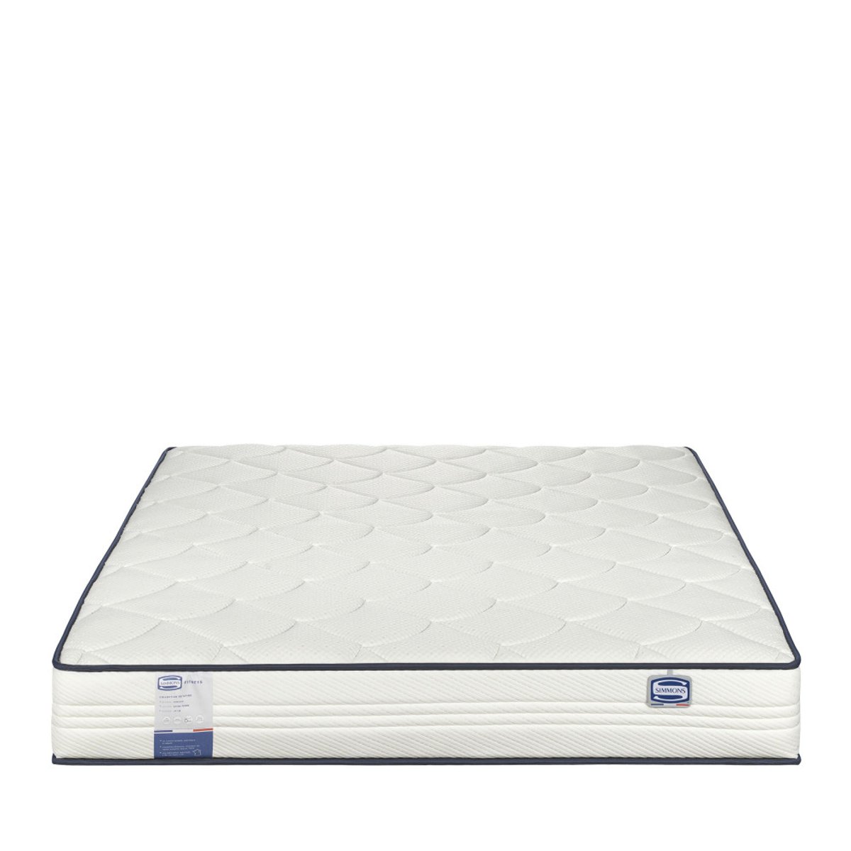 Matelas 100% ressorts, accueil ferme- FITNESS couleur unique, SIMMONS