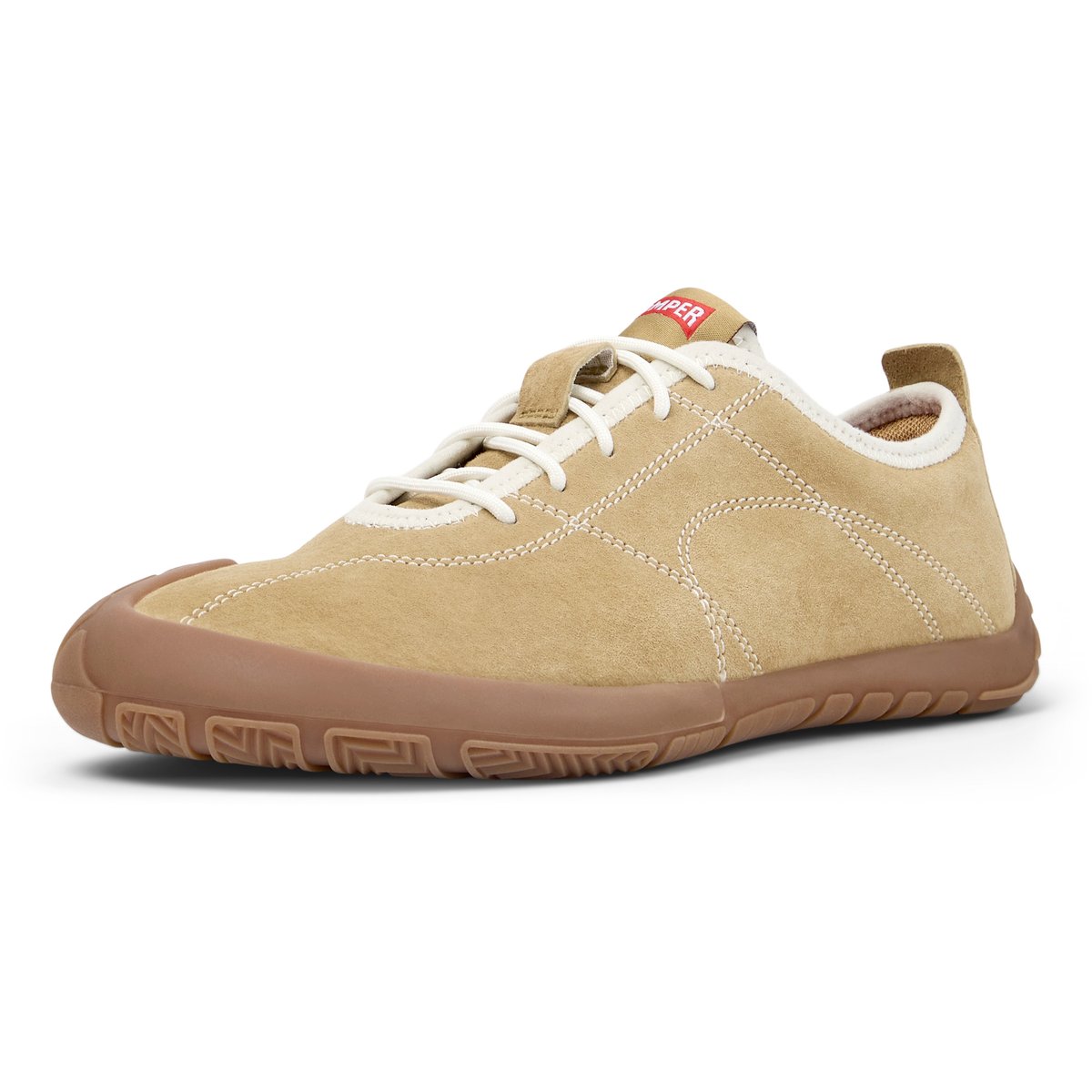 Baskets Cuir PEU PATH+ marron moyen, CAMPER