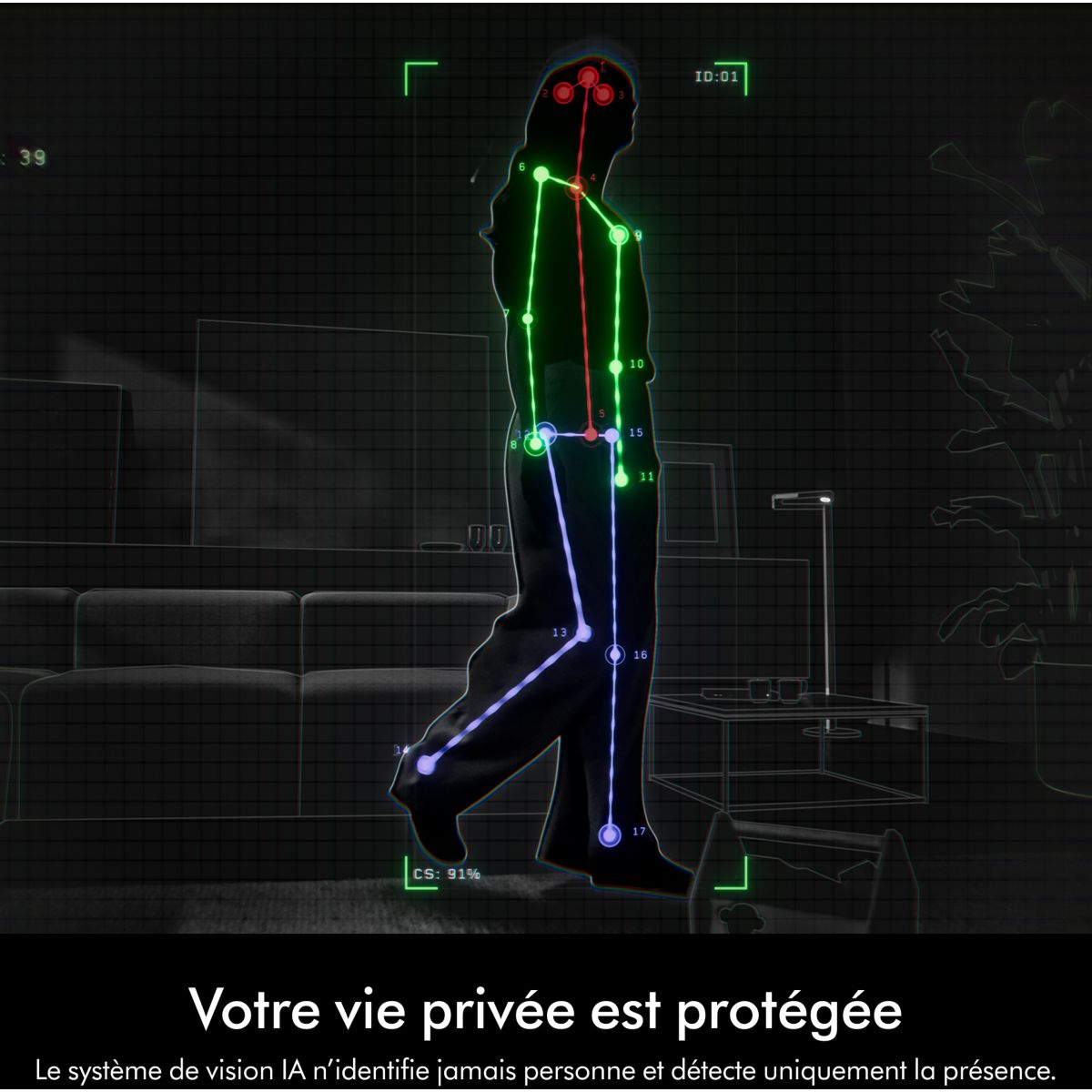 Purificateur d'air, ventilateur Find+Flow TP14 couleur unique, DYSON