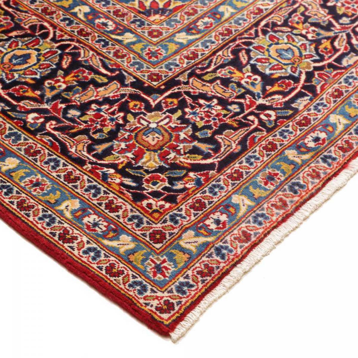 Tapis d'orient, motif oriental authentique, noué main, ARDAKAN 3 rouge, beige, bleu, UN AMOUR DE TAPIS