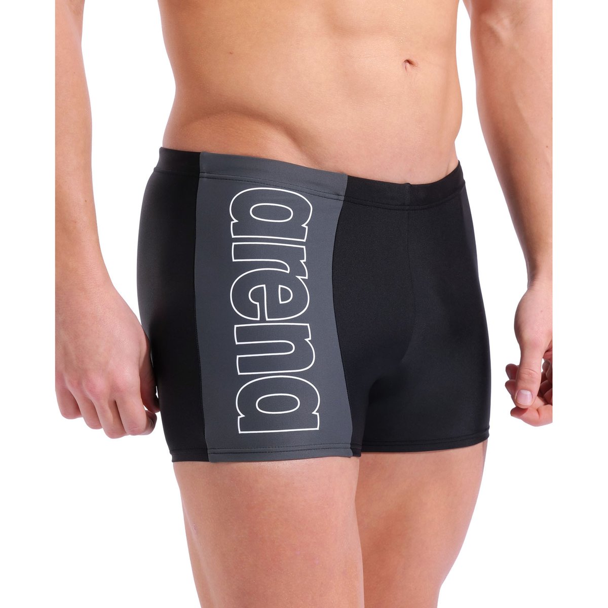 arena Feel short de bain homme Duograf black-asphalt, ARENA