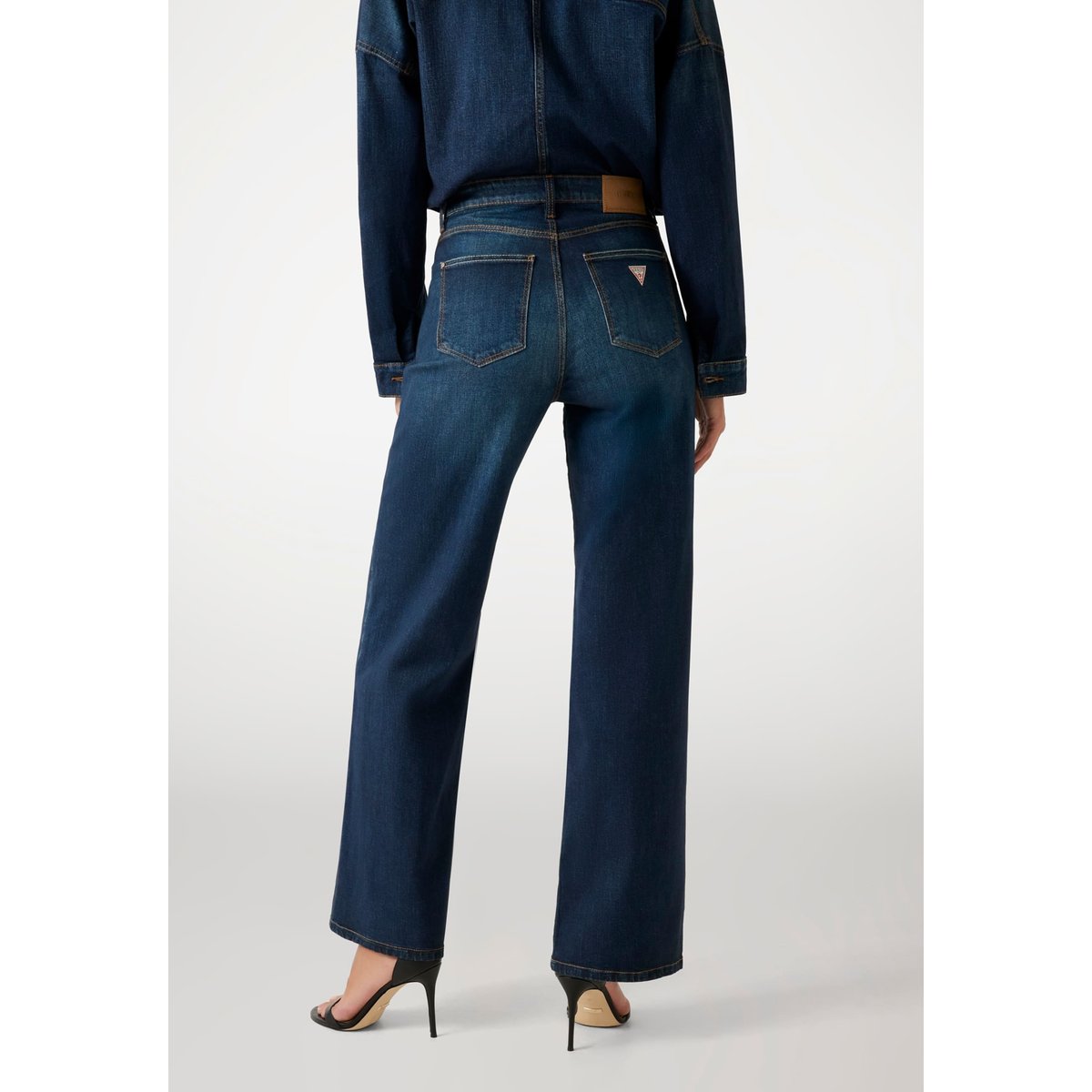Jean Jambe Large bleu, GUESS
