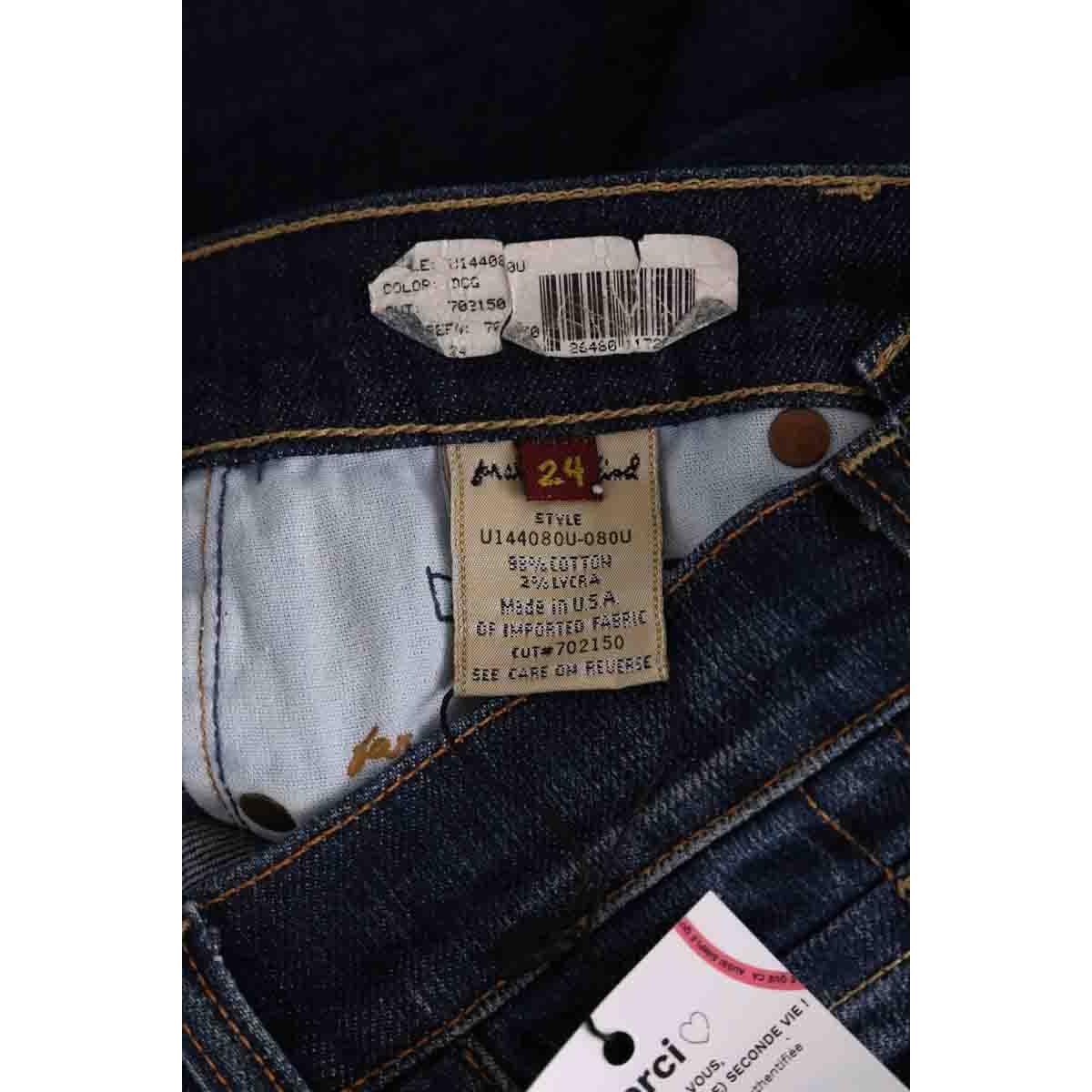 Jean bootcut - Très Bon État bleu, 7 FOR ALL MANKIND