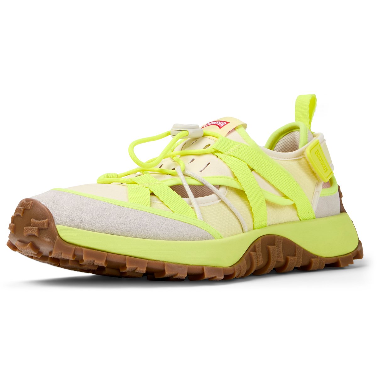 Baskets Drift Trail Cuir jaune clair, CAMPER