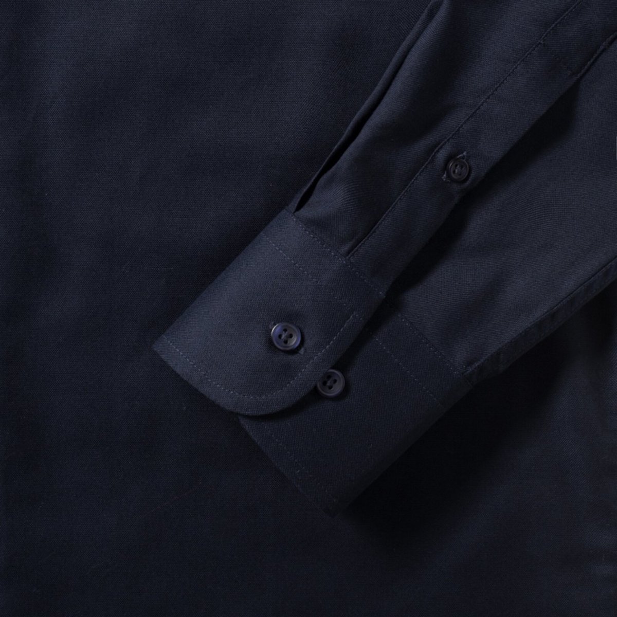 Chemise manches longues bleu marine, RUSSELL