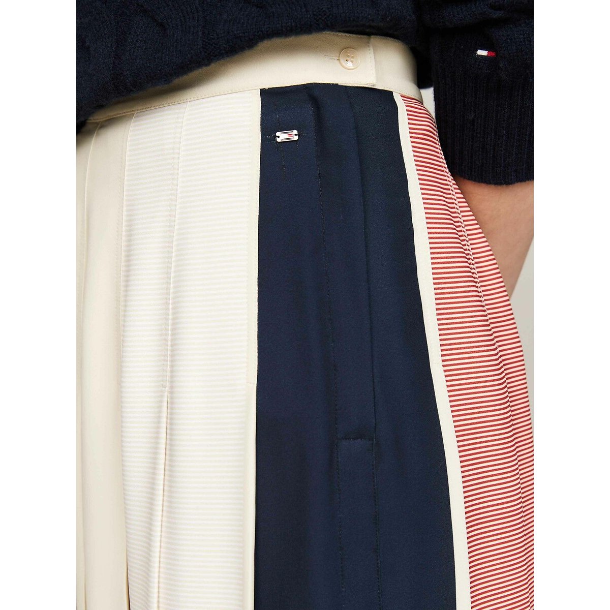 Striped Full Midi Skirt 90007816, TOMMY HILFIGER