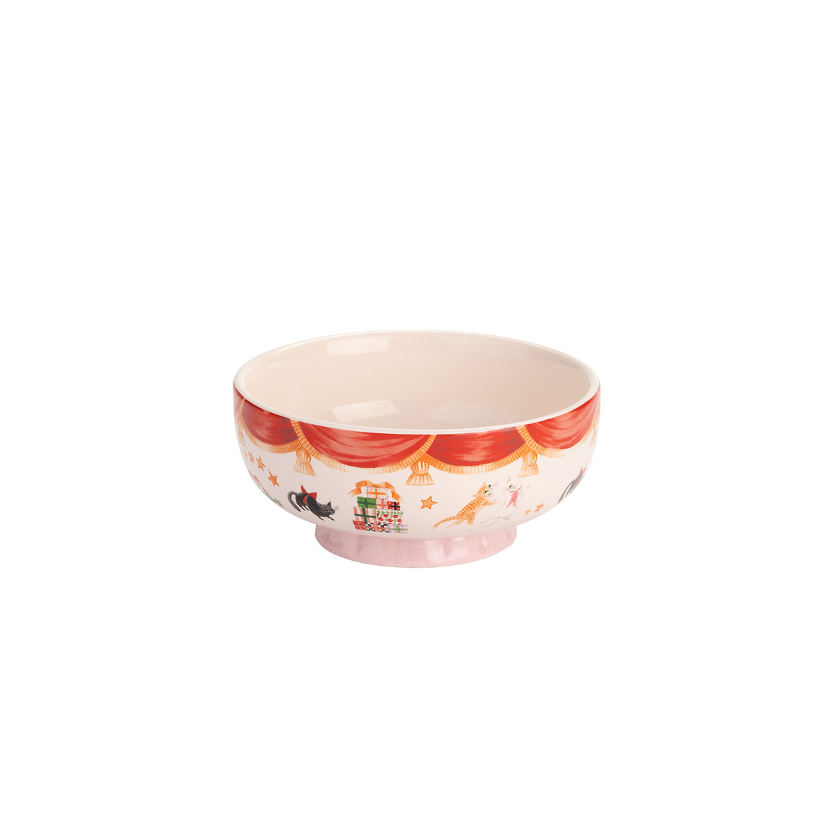 Set of 2 Nutcracker Footed Dessert Bowls multi-coloured, CATH KIDSTON