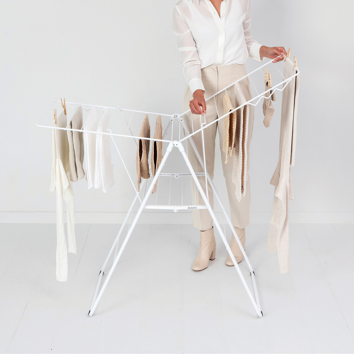 HangOn Drying Rack, 20m white, BRABANTIA