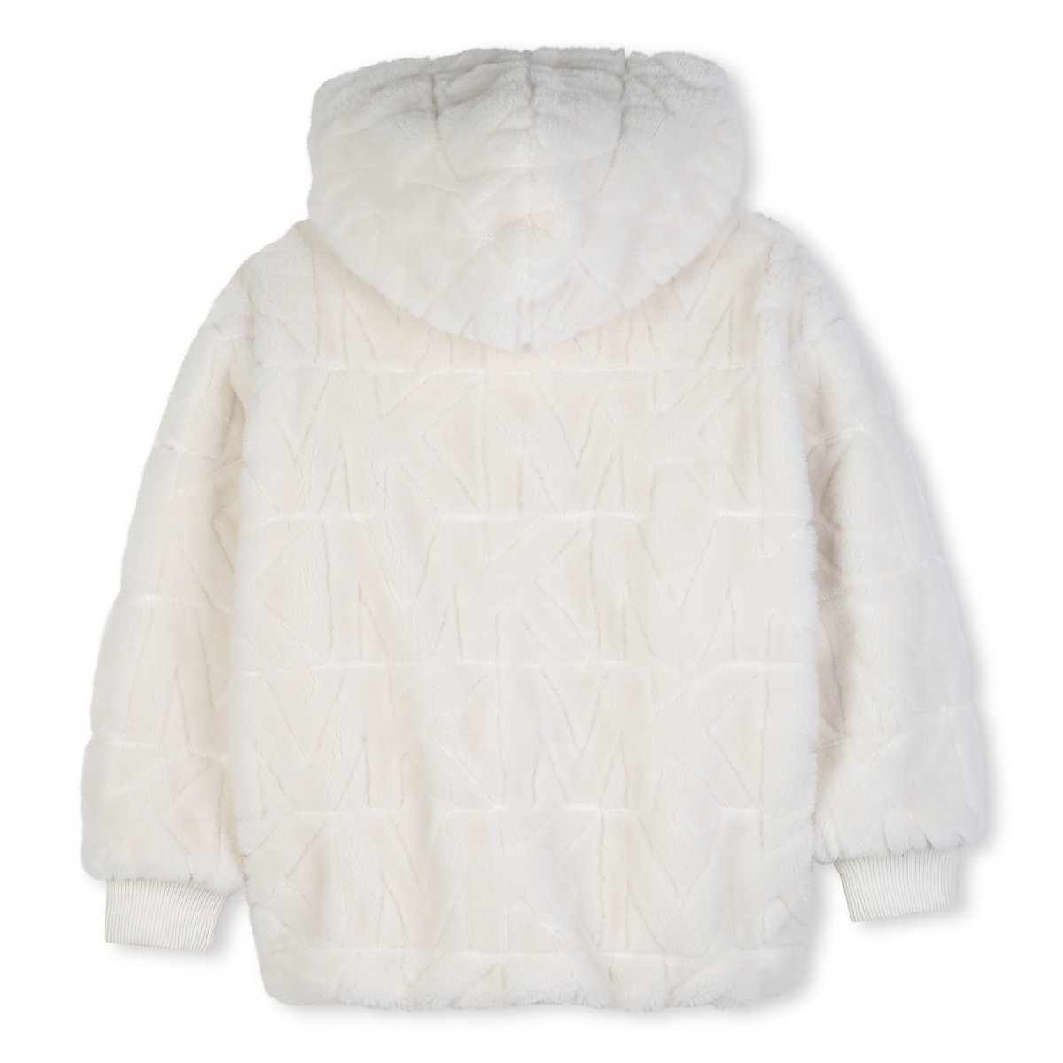 Manteau en polaire duveteuse offwhite, MICHAEL KORS