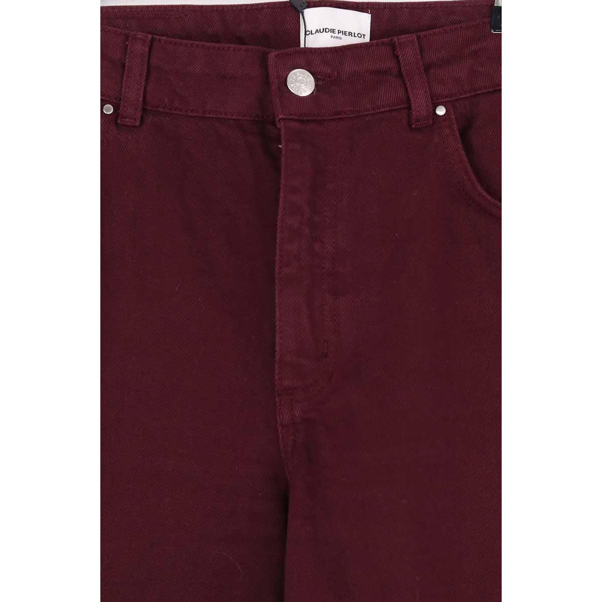Jean large - Très Bon État bordeaux, CLAUDIE PIERLOT