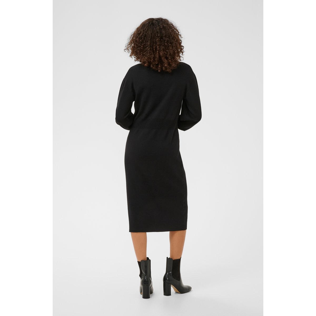 Robe noir black deep, KAFFE
