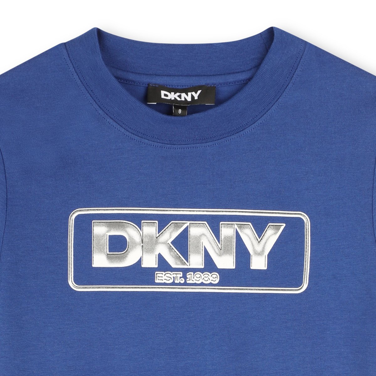 T-shirts à manches courtes bleu roi, DKNY