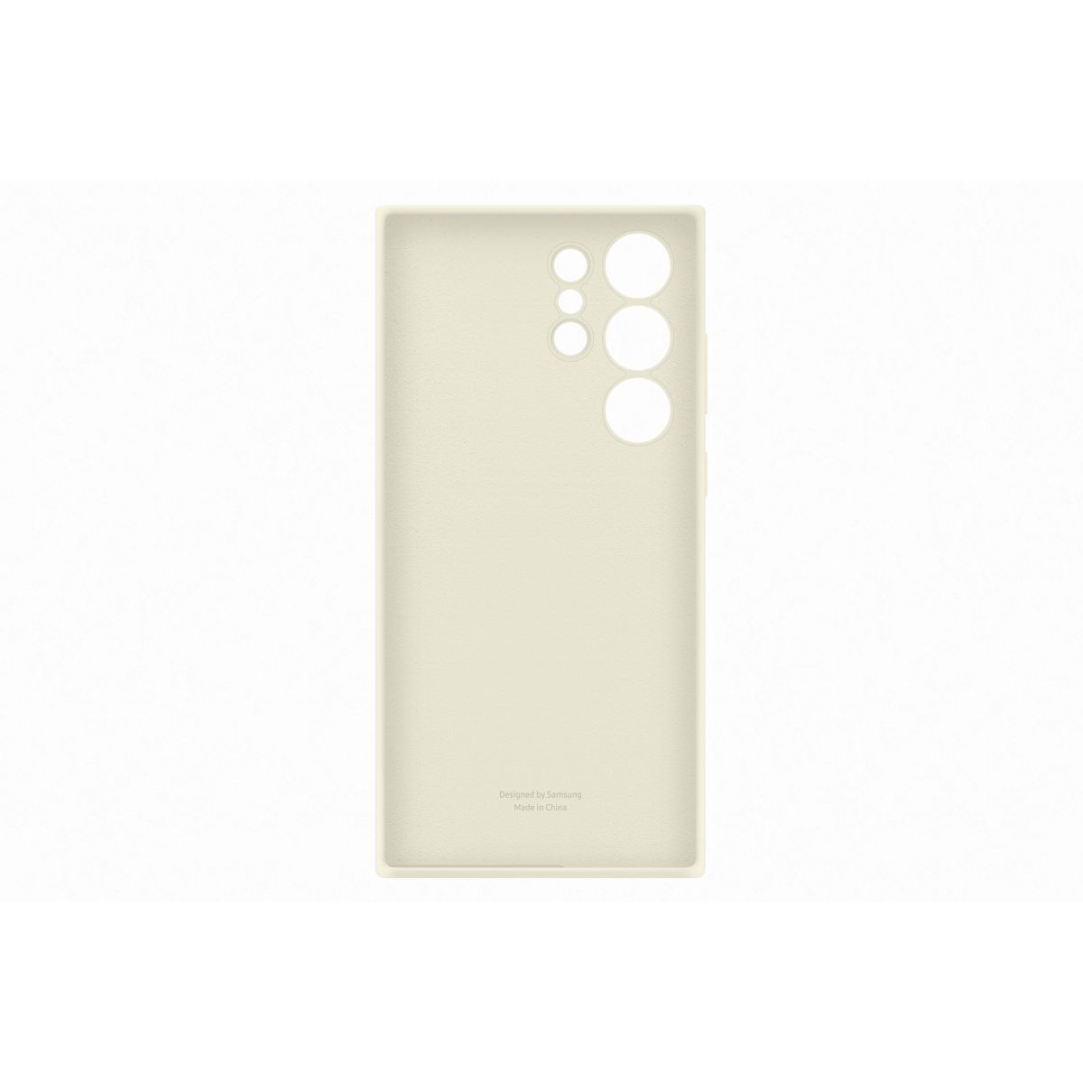 Coque S23 Ultra Silicone Cotton blanc, SAMSUNG