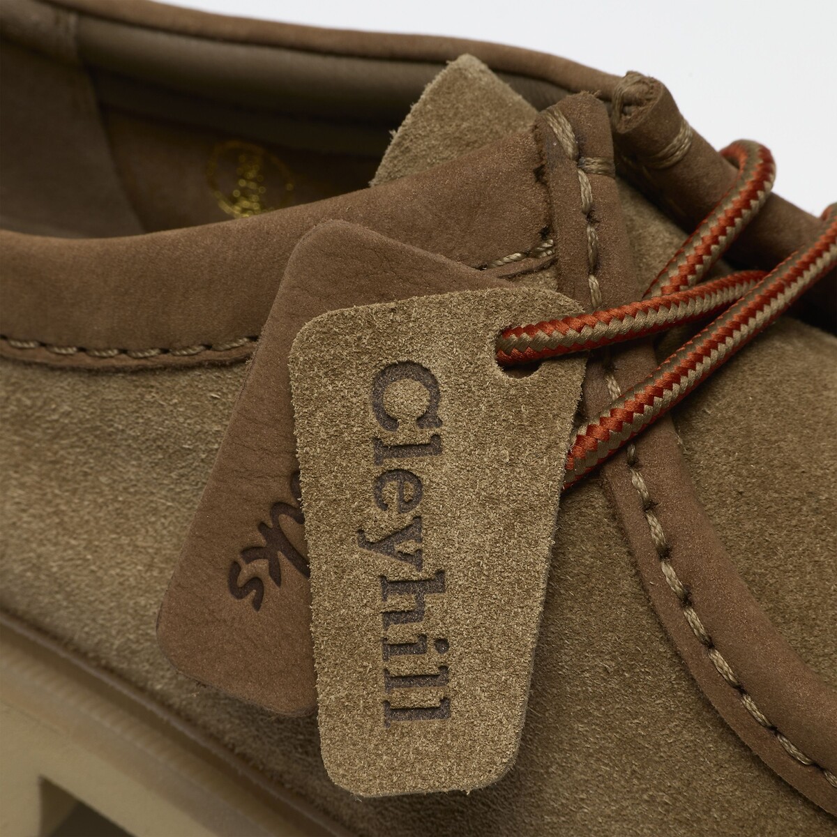Cleyhill Seam Suede Brogues sand, CLARKS