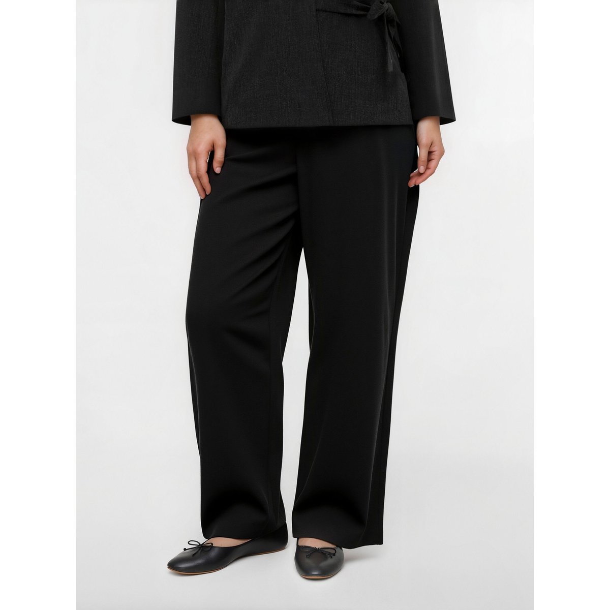 Pantalon De Tailleur dark grey melange, VERO MODA