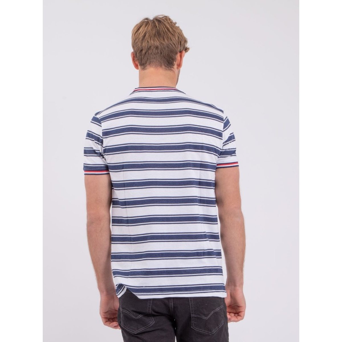 T-shirt Col Rond Pur Coton Nabenor blanc, RITCHIE