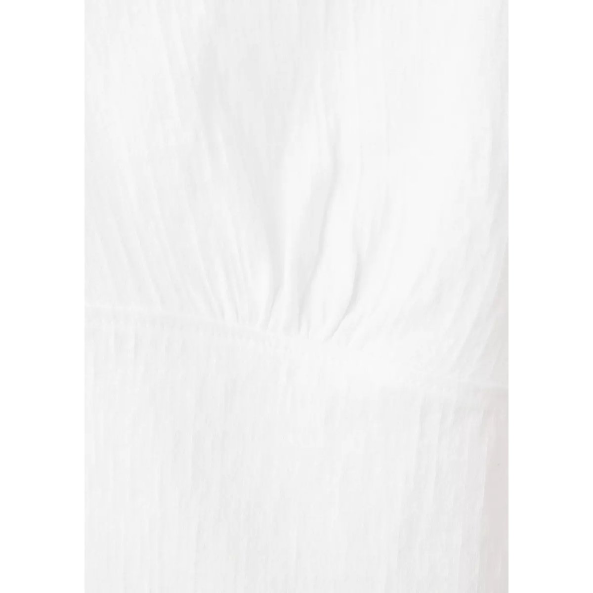 Blouse en coton détails boutons blanc cassé, MANGO TEEN