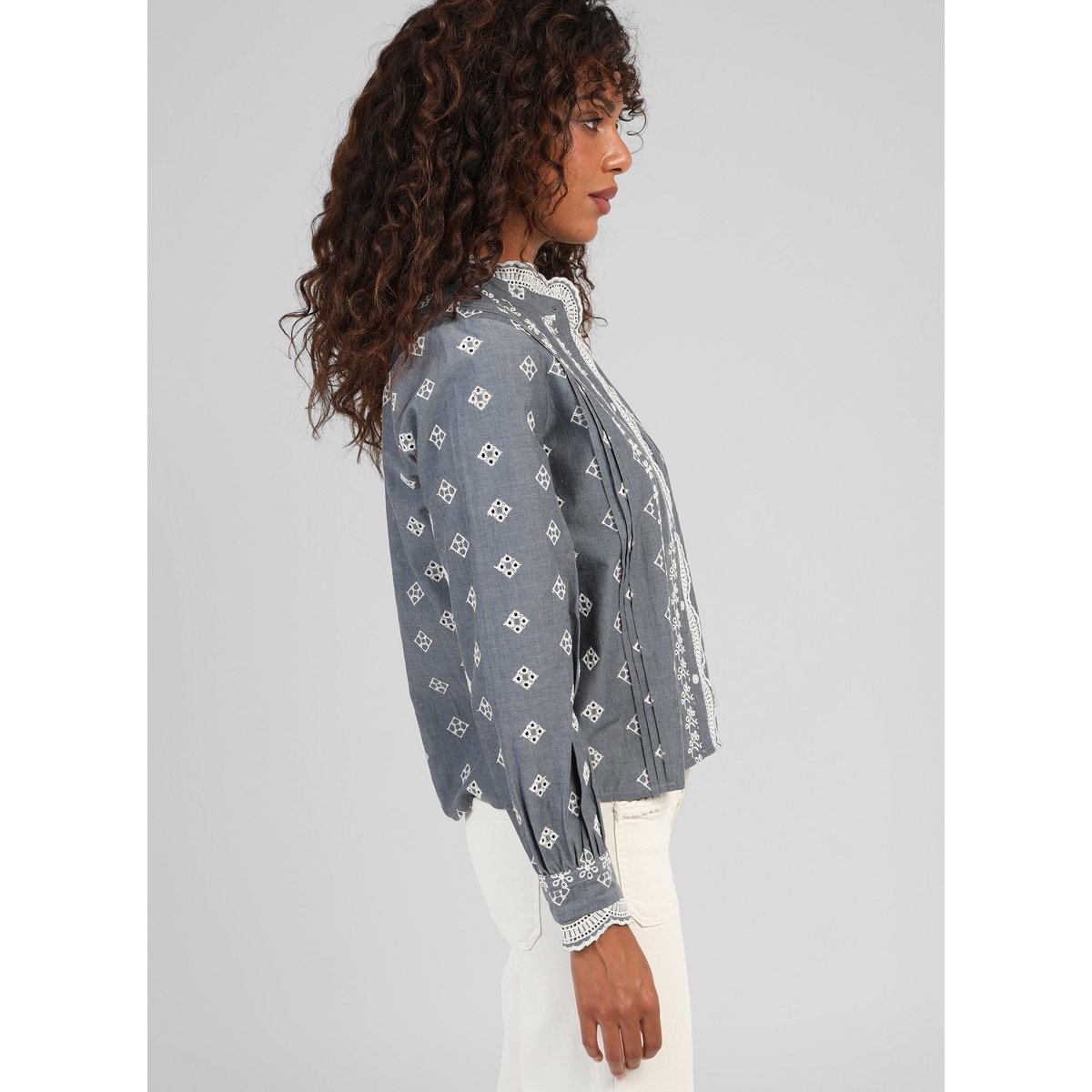 Chemise SADINELA chambray, AN'GE