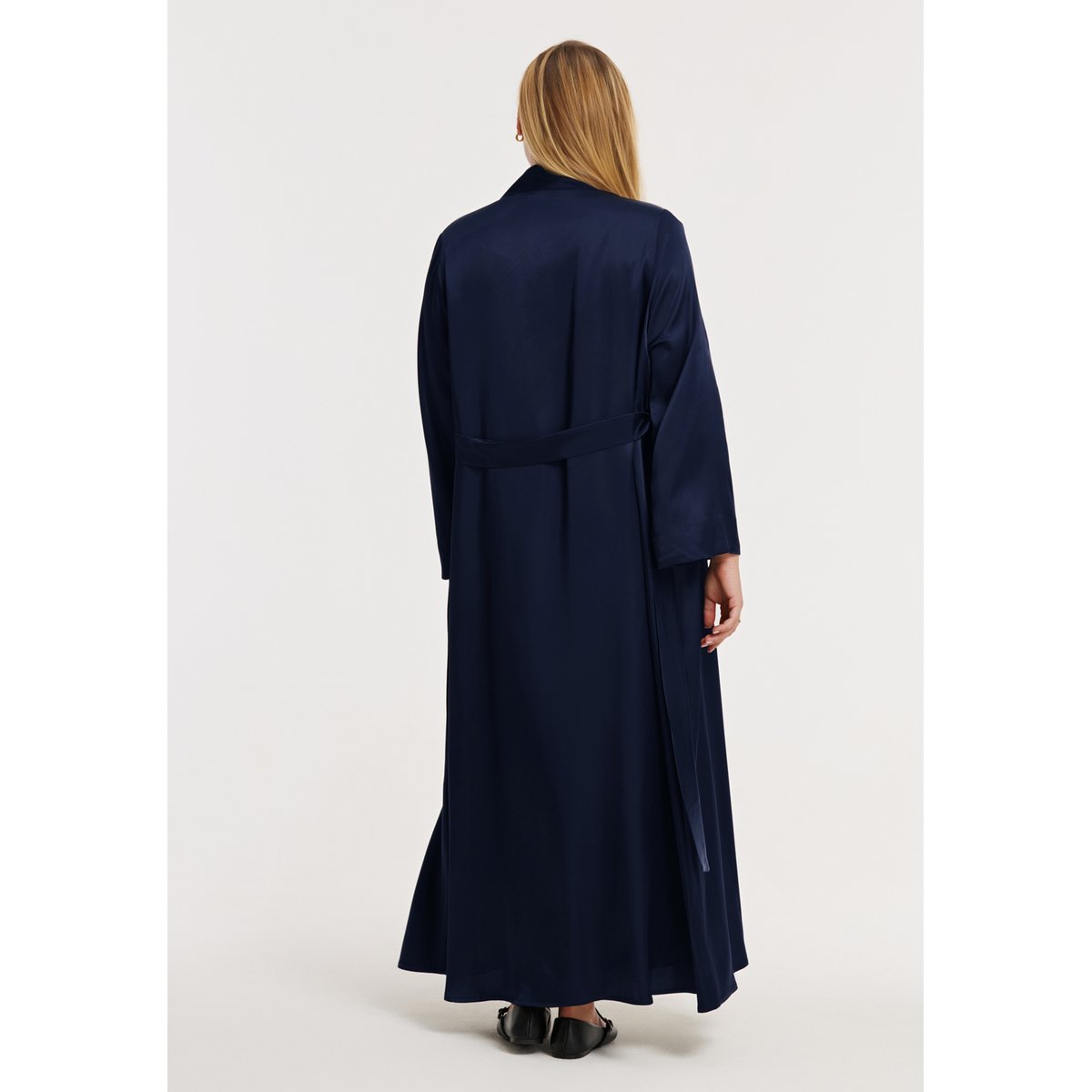 avec manches longues Robe bleu, YOEK