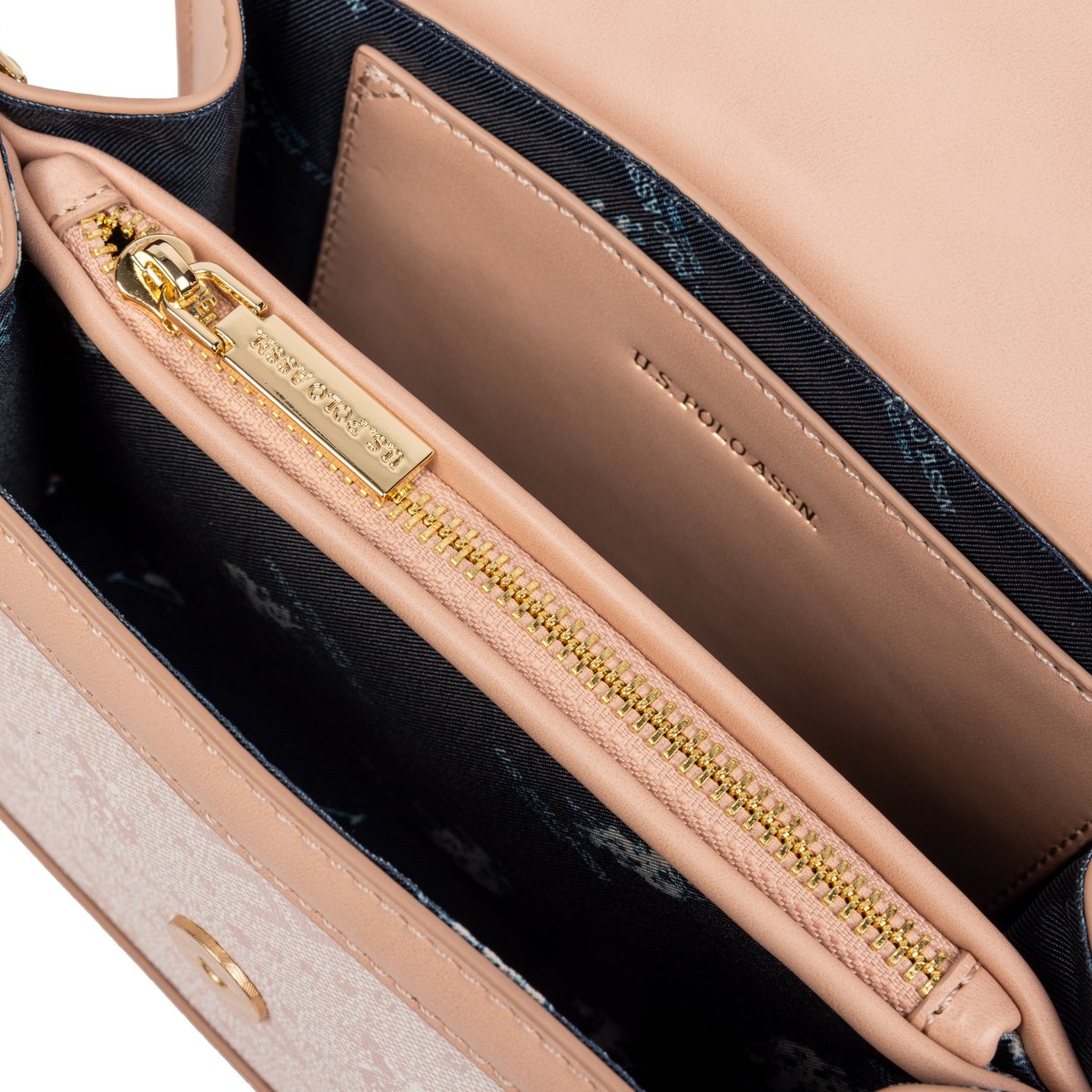 Sac à Main New Hampton Small Crossb rose pale, U.S. POLO ASSN.