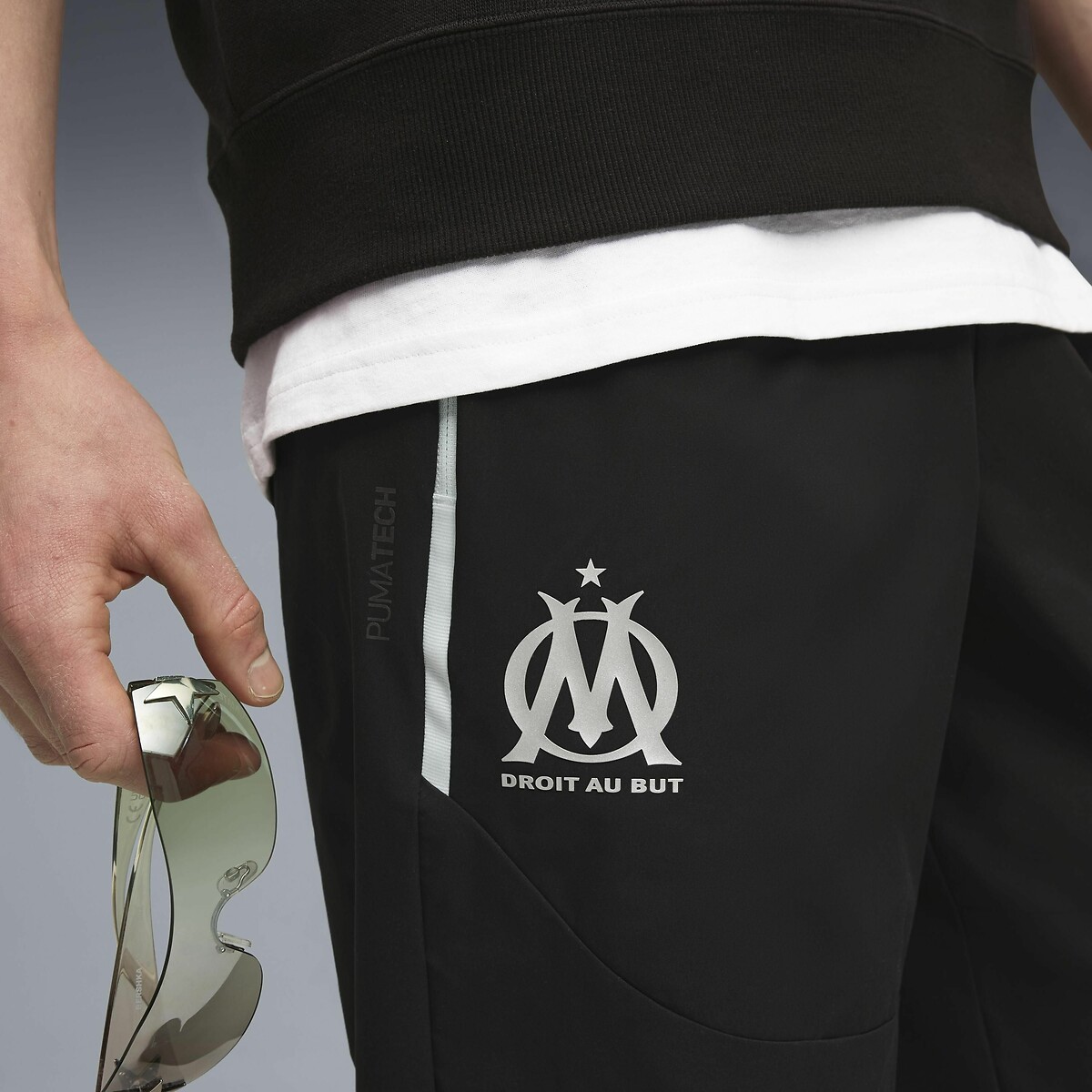 Olympique De Marseille Trousers black, PUMA