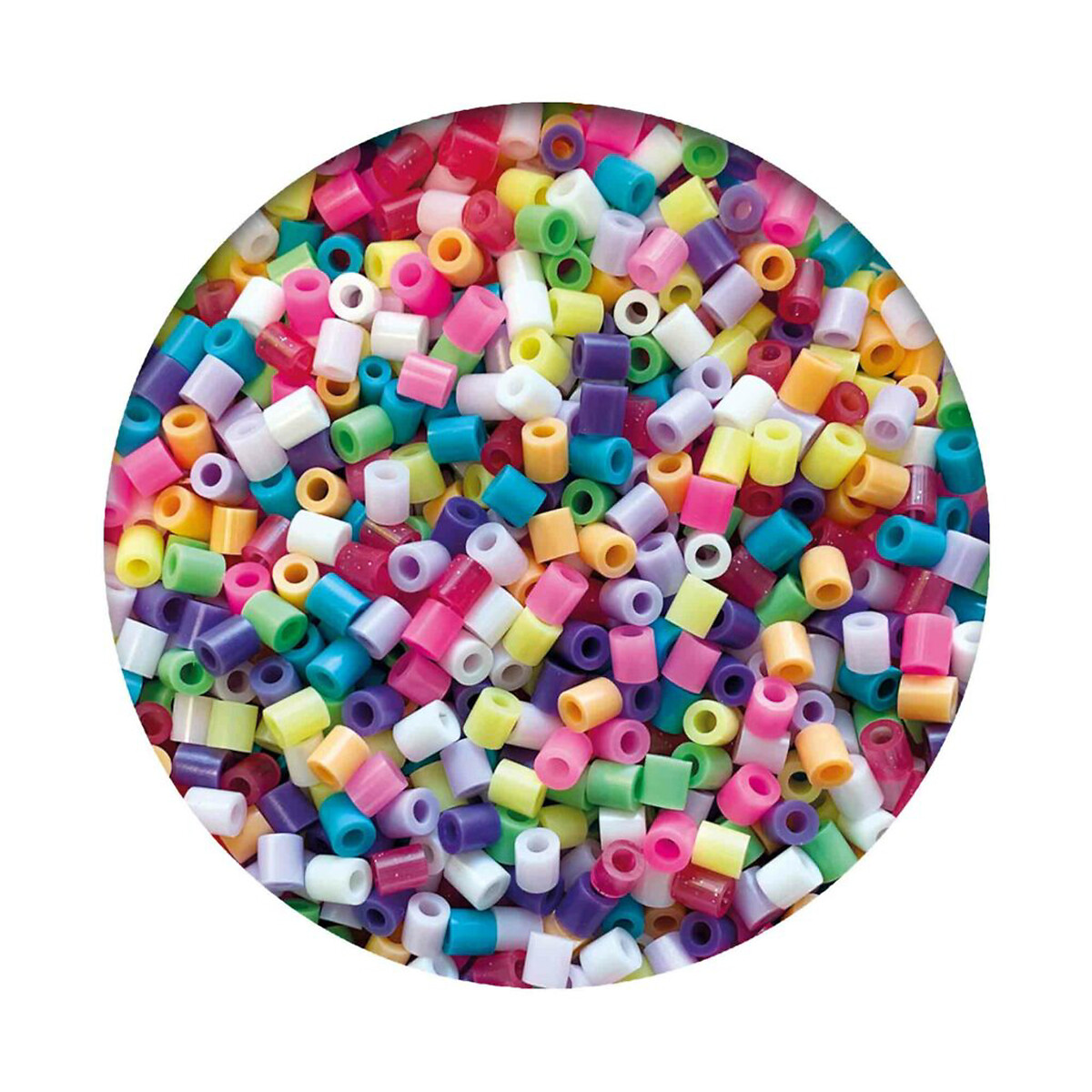 Brinquedo "Missangas - Balde Trendy", SES multicolor, SES