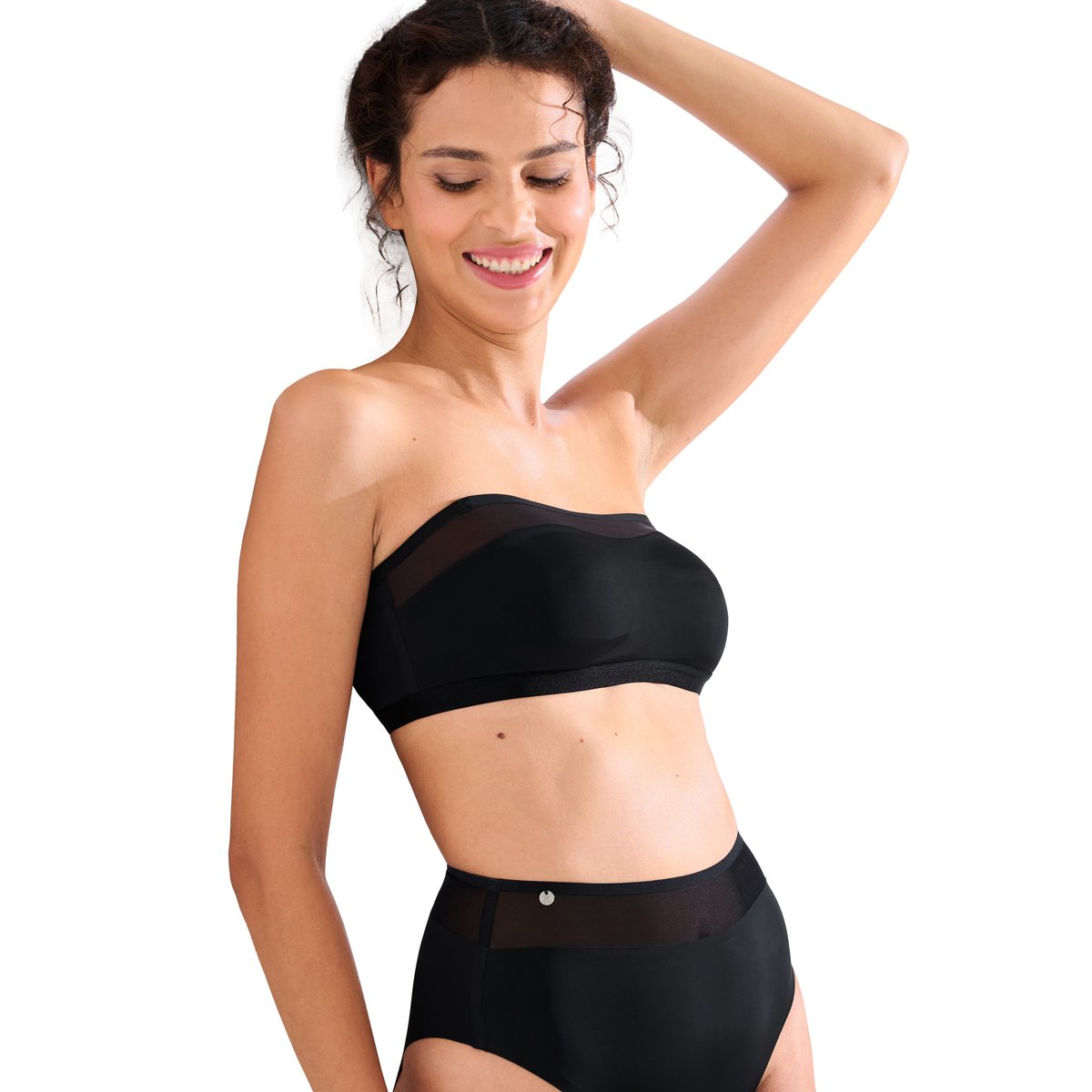 Soutien-gorge bralette sans armatures PARIS noir, LISCA