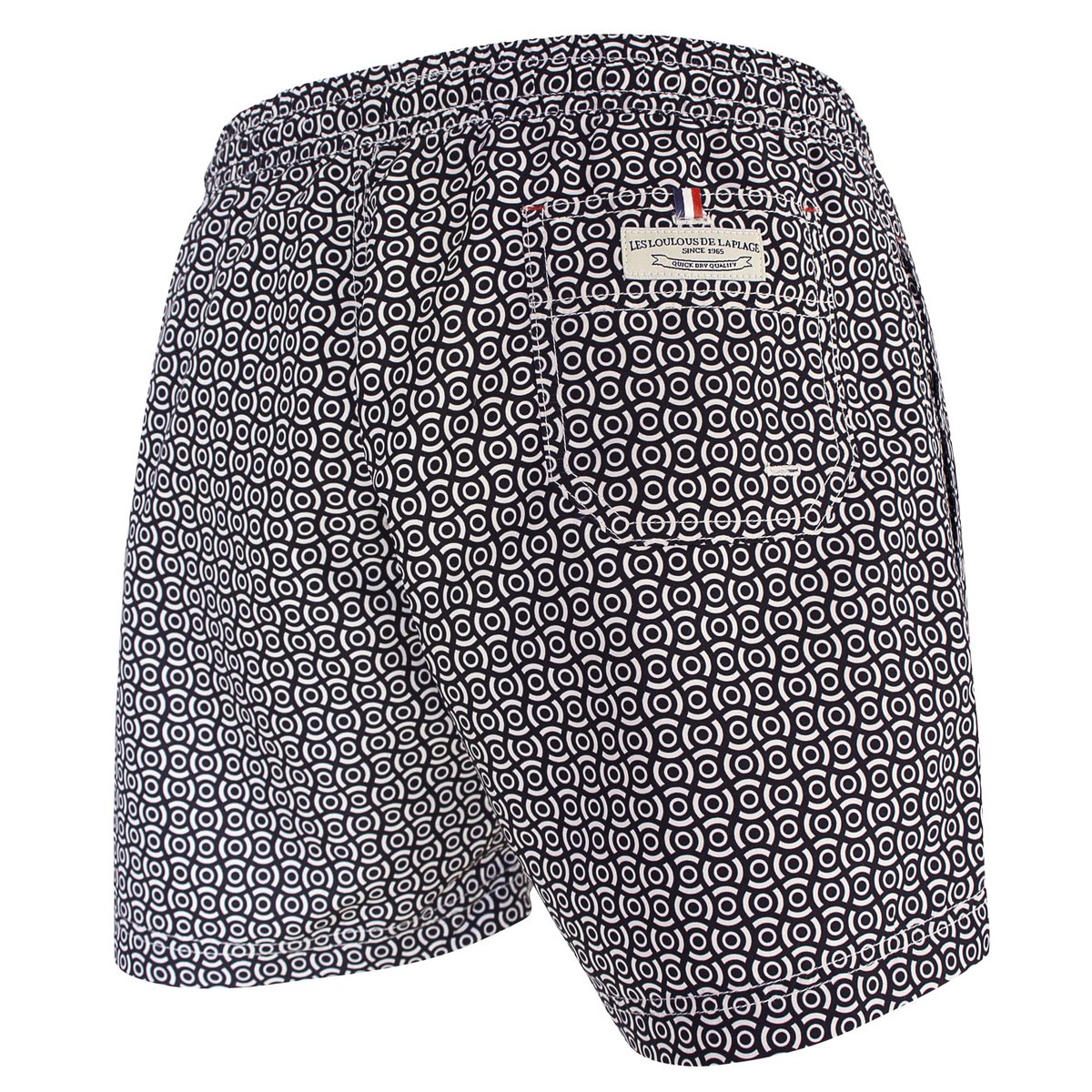 Short de bain MONTAUK 450 Black eyes noir, LES LOULOUS DE LA PLAGE
