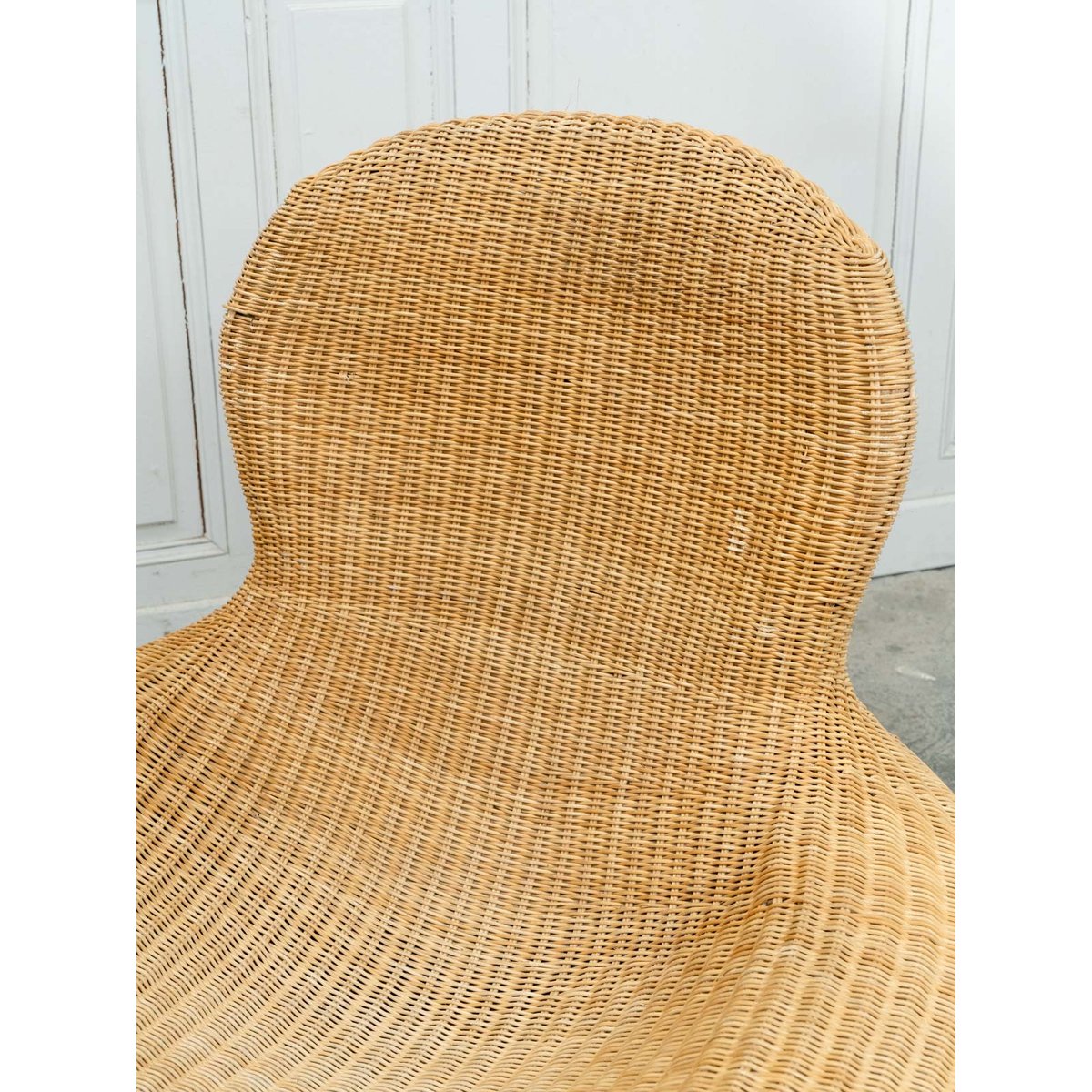 Fauteuil Storvik en rotin Ikea Jakob N°1294 - Bon état naturel, DEBONGOUT