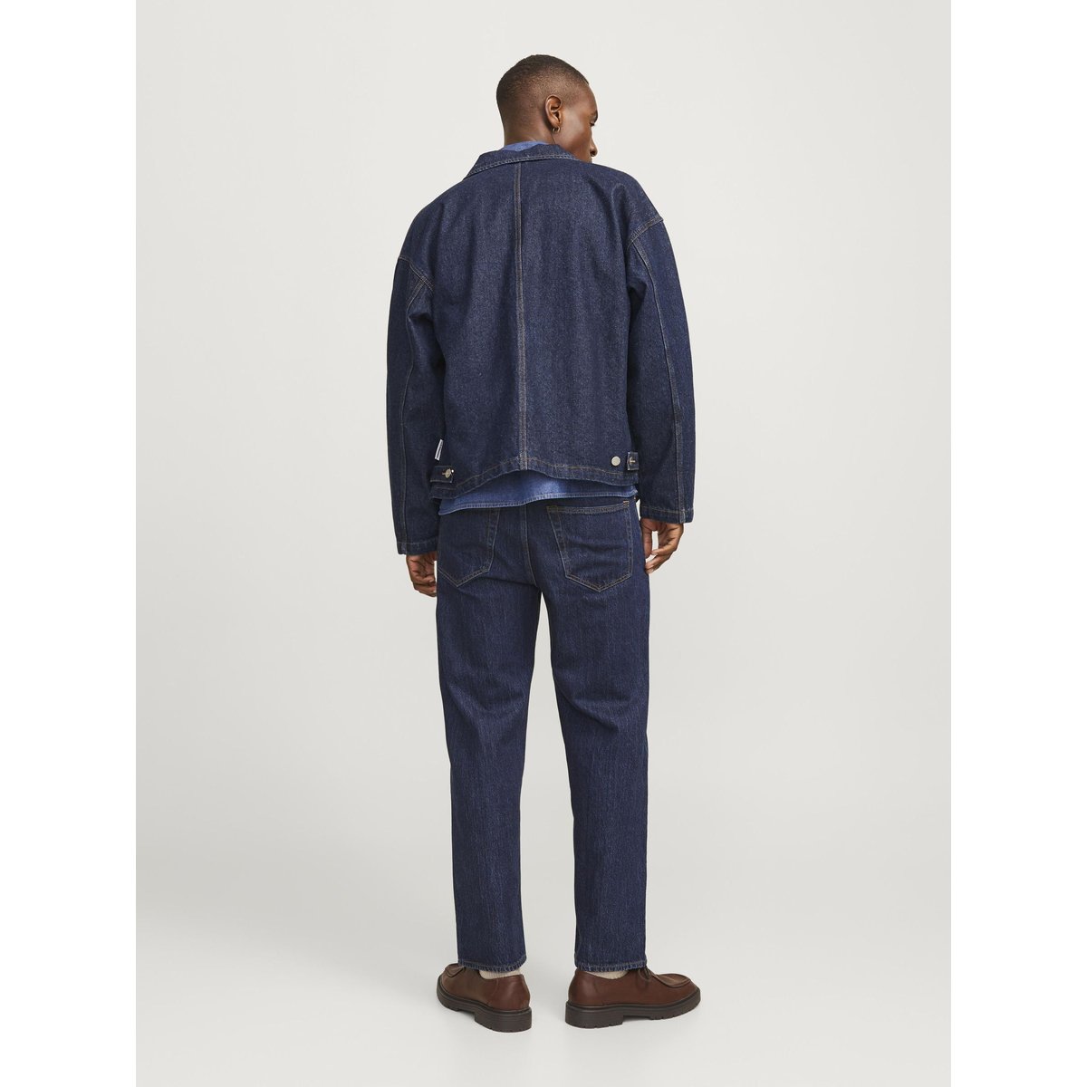 Jean À Coupe Ample blue denim, JACK & JONES