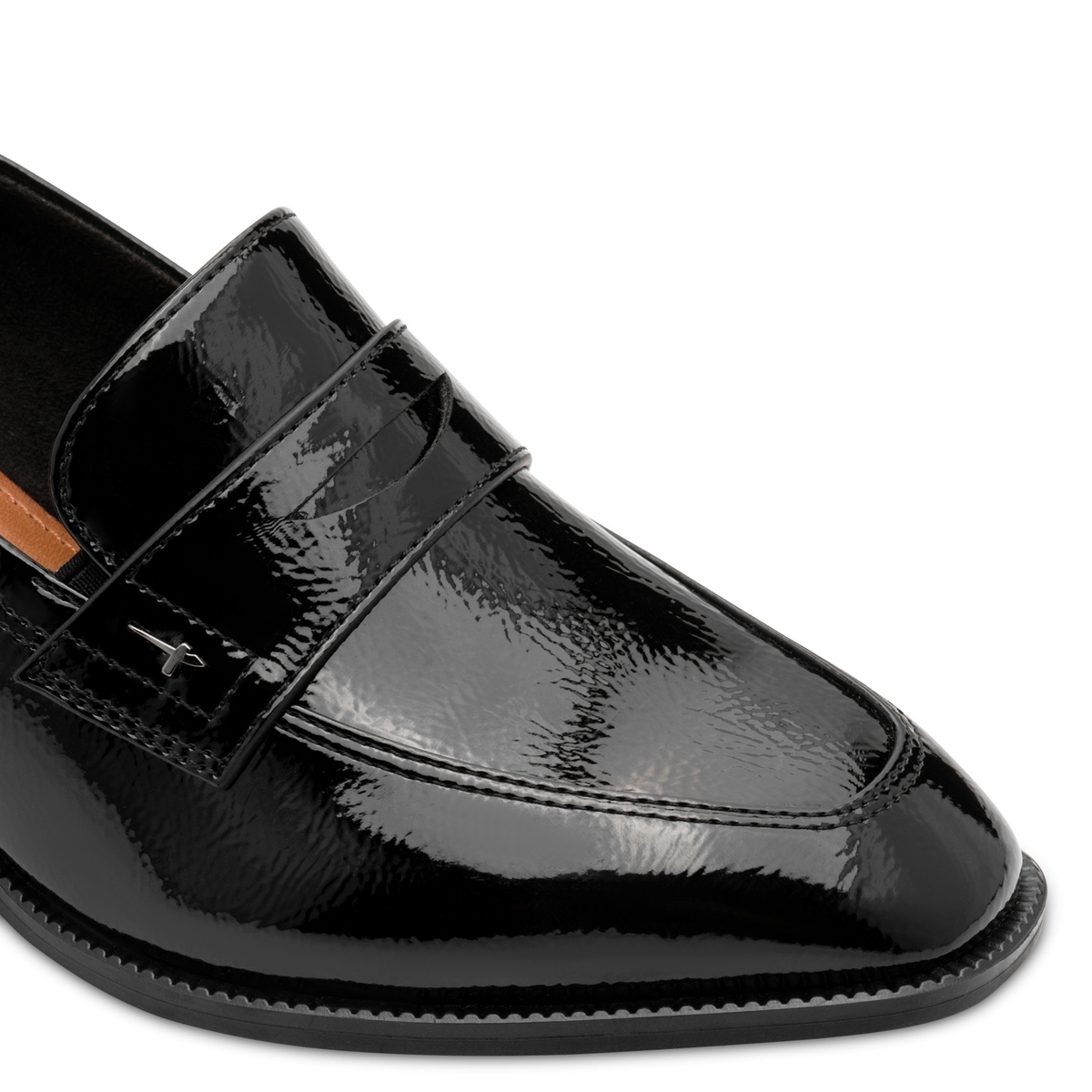 Trotteur talon bloc noir, TAMARIS