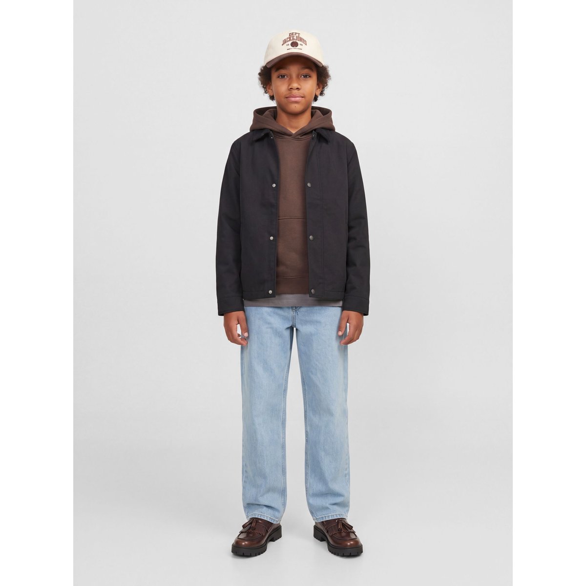 Jean Baggy Fit blue denim 1, JACK & JONES JUNIOR