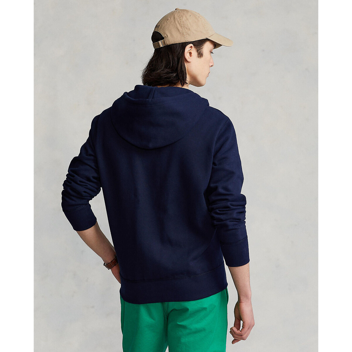 RL Fleece Hoodie navy blue, POLO RALPH LAUREN