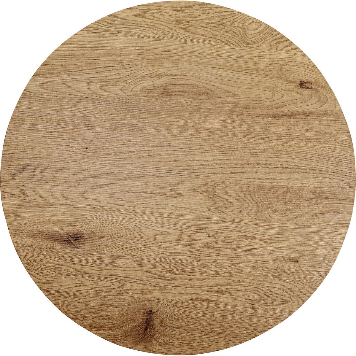 Table ronde, SCHICKERIA chêne et blanc, KARE DESIGN