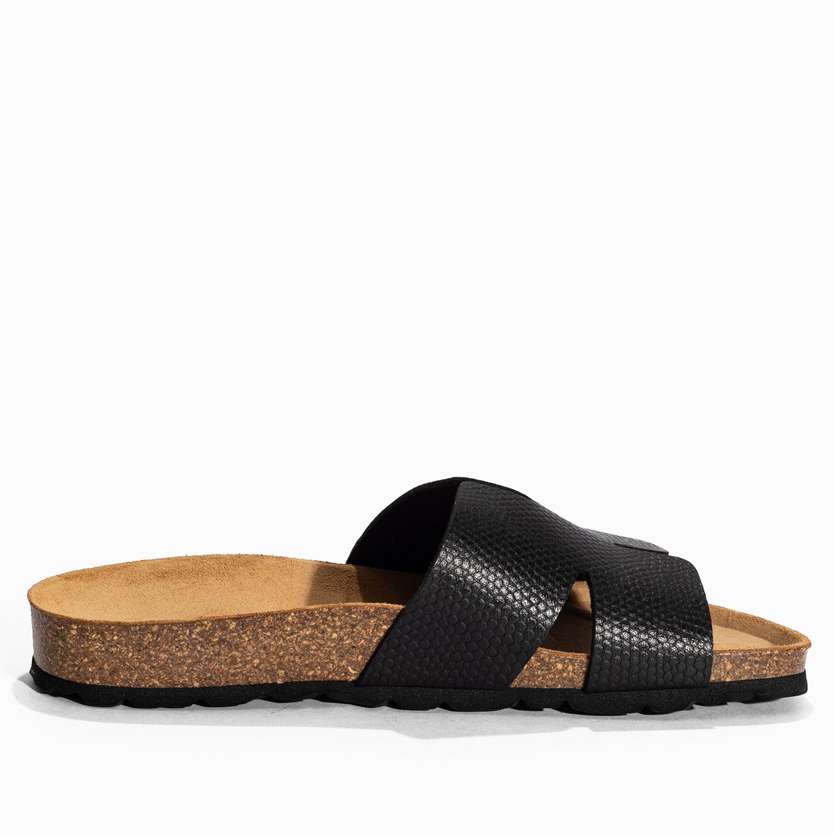 Sandales DJONE noir, BAYTON