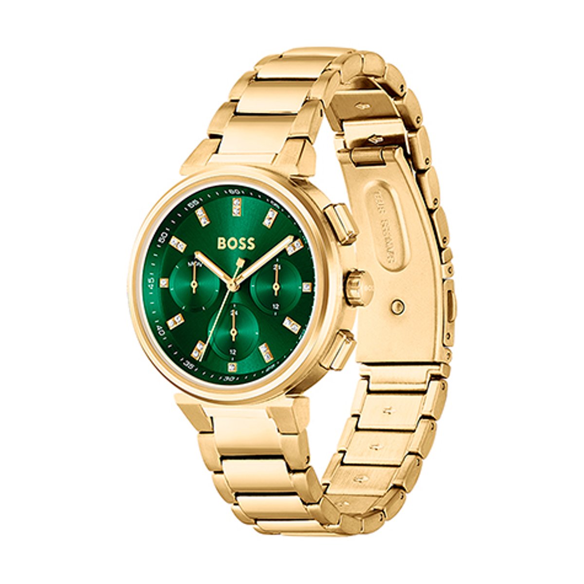 Montre Analogique  ONE doré vert doré, BOSS