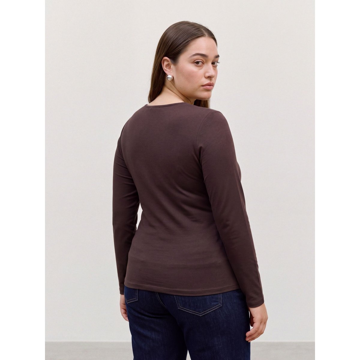 Top marron - chocolate torte 1, VERO MODA